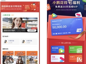 微信搜一搜小鹅花钱，参与宅福利活动送视频VIP