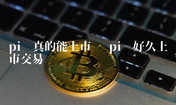 pi币真的能上市吗-第1张图片-交易所