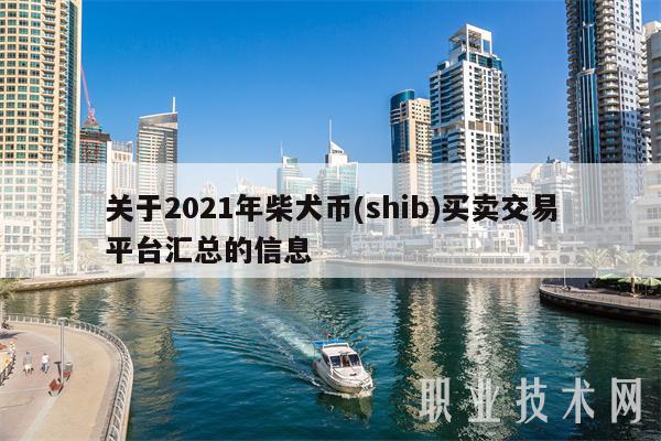 关于2021年柴犬币 - shib买卖交易平台汇总的信息-第1张图片-交易所