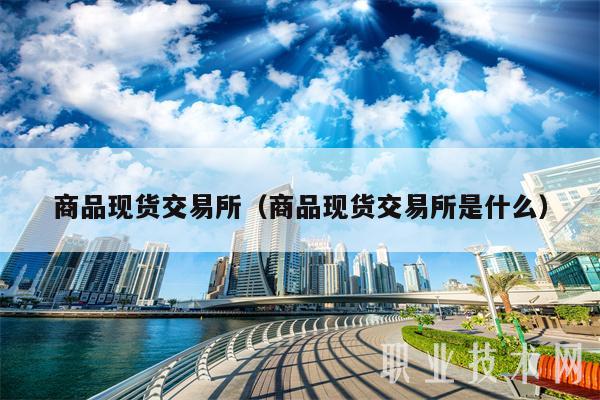 商品现货交易所（商品现货交易所是什么-第1张图片-交易所