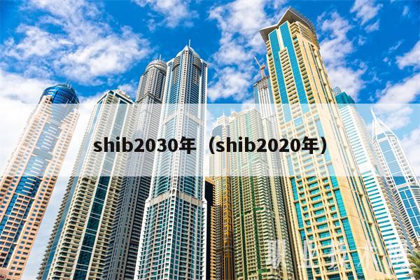 shib2030年（shib2020年-第1张图片-交易所