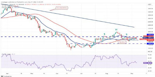2022价格分析：BTC、ETH、BNB、XRP、ADA、SOL、DOGE、DOT、MATIC、SHIB-第3张图片-交易所