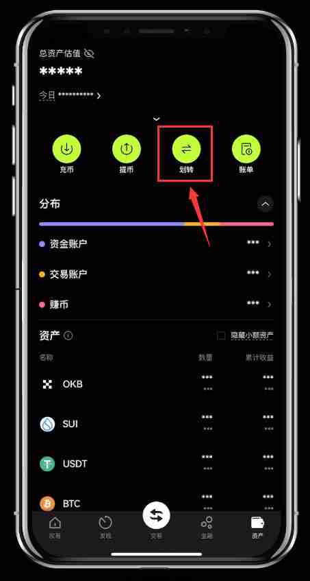 如何进行账户资金划转？芝麻交易所Gate.io交易所账户资金划转教程